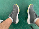 乔丹运动鞋男鞋软底跑步鞋2025秋冬季新款网面黑色轻便透气休闲鞋子男 岩石灰/闪亮黄【网面】 40.5 实拍图
