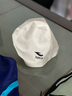浩沙（hosa）防水布艺泳帽舒适成人游泳帽涂层防水男女通用不勒头泳帽 白色 实拍图