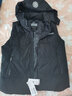 雪中飞男士短款连帽羽绒服马甲秋冬季保暖防寒可拆卸连帽羽绒背心 9752黑色 L (175) 实拍图