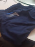 左斯客短裤男夏季薄款冰丝透气沙滩裤运动五分裤速干大裤衩大码跑步裤子 8003深蓝 XL(建议120-140斤) 实拍图