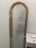 尖叫设计 原创云影全身镜 北欧现代简约落地穿衣镜家用软包卧室创意试衣镜 浅肉桂【现货现发】 实拍图
