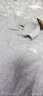 北面短袖T恤男时尚商务polo衫吸湿排汗户外休闲短袖翻领舒适半袖上衣 DYX/灰色 XXL/185(建议拍小一码) 实拍图