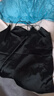 百图betu女装夏季新款吊带衫丝质缎面美背交叉带V领背心女2304T58 黑色 S 实拍图
