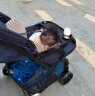 好孩子（gb）婴儿车可坐可躺双向遛娃高景观易折叠宝宝婴儿推车 C400藏蓝 实拍图