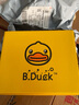 B.Duck小黄鸭儿童运动鞋冬季男女童潮鞋短绒保暖二棉跑鞋3044A米桔23 实拍图