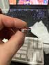 Colaivkloia情侣戒指男女对戒一对满天星素圈婚戒尾戒情人节生日礼物送男女友 JZ0301素圈（白金色） 美号10号 实拍图