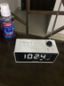 飞利浦（PHILIPS）TAR3578蓝牙音箱桌面音响时钟闹钟收音机高音质多功能便携充电U盘音乐播放器家用台式低音炮一体机 白色 实拍图