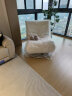 迪梵路（DIFANLU）意式极简地毯素色客厅沙发茶几毯侘寂风现代简约卧室满铺灰色条纹 Pran-21726 2.4*3.4米(适合4人或L型沙发) 实拍图