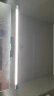 雷士（NVC） LED镜前灯浴室防水防雾卫生间壁灯简约现代灯具化妆镜灯浴室灯具 折镜银铬 8W 暖白光 实拍图