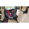阿罗德（arod）提篮式新生婴儿童安全座椅便携汽车用宝宝摇睡篮0-15个月 精灵盾 波尔红 晒单实拍图
