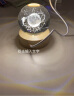 赟娅星空宇航员3D内雕白水晶球发光底座小夜灯创意玻璃球小摆件男女生 太空漫步6cm+暖光底座 晒单实拍图