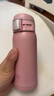 象印（ZO JIRUSHI）日本进口保温杯男女士学生便携高颜值不锈钢大容量高级水杯子送礼 新款-粉红色 360ml 送赠品 实拍图