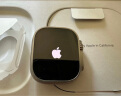 Apple/苹果 Watch Ultra 智能手表GPS+蜂窝款 49毫米钛金属表壳黑配灰色野径回环式表带M/L MQFH3CH/A 实拍图