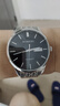 罗西尼（ROSSINI）手表男自动机械表黑盘钢带生日礼物国表商务夜光防水 5220099 实拍图