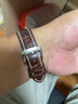 积优（JEAYOU）手表带真皮男士适用天梭力洛克库图浪琴名匠欧米茄蝶飞汉密尔顿美度西铁城天王精工海鸥飞亚达女 实拍图