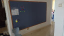 飞博士黛灰色120*200cm磁性黑板墙贴儿童创意涂鸦墙环保可擦写无尘黑板磁吸家用上学生磁力黑板 实拍图