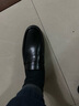奥康官方男鞋男士低帮商务休闲皮鞋舒适套脚乐福鞋 黑色1223211013 42 实拍图
