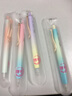 晨光（M&G）果泡冰茶速干按动中性笔0.5mm高密度按压式头黑色签字高颜值学生用马卡龙光年之外刷题笔 果泡冰茶系列【4支装+6支晨光速干笔芯】 0.5mm 实拍图