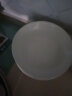 云鸿陶瓷10个盘子陶瓷菜盘子套装餐具组合水果盘家用圆形可爱吃菜碟子 10个盘子纯白(7英寸) 实拍图