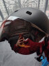 洛克勒（LOCLE） 滑雪头盔男女儿童盔镜一体式滑雪头盔单板双板滑雪盔可戴近视镜 升级版黑色 (含面罩+收纳袋) L(56-60cm) 少年 男女均码 晒单实拍图