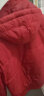 鸿星尔克（ERKE）【断码淸仓】运动棉服男棉衣冬款保暖休闲防风运动服男士外套男装 红色 L 晒单实拍图