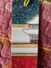 奉旨故宫文创 彩绘雪景-香樟木书签 纯手工绘画香氛卡  学生毕业生日礼物 宫墙寒梅 实拍图