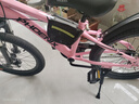 凤凰（Phoenix）儿童自行车男女宝宝脚踏车3-8-12岁儿童山地车14-18-22寸小孩单车 极氪辐条轮+ 迷人粉+ 悍马辅助轮 20寸适合身高（130-160cm） 实拍图