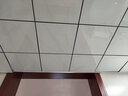 洛克菲勒（ROCK FILE） 集成吊顶铝扣板辅料厨房卫生间天花板扣板吊顶材料 加厚0.7MM 小黑边银灰理石 实拍图