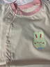 舒贝怡婴儿衣服春秋季新生儿连体衣女宝宝爬服睡衣男小童春季外出服 海洋偏开-粉色 90cm (18-24个月) 实拍图