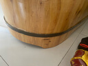 木太祖木桶浴桶保温实木泡澡木桶熏蒸浴桶加厚香柏木沐浴成人洗澡桶家用 150cm 带盖【尊享熏蒸款】 实拍图