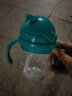 奥秀（OXO）吸管杯儿童学饮水杯带手柄幼儿园宝宝外出便携 150ml 带手柄 青绿 实拍图