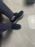 足力健同款老人鞋脚肿大脚骨男爸爸鞋中老年健步鞋拇指外翻休闲鞋 A2288男款蓝色  43 标准码数赠健步袜 实拍图