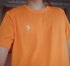 乔丹短袖男t恤夏季透气速干衣冰丝跑步T恤半袖运动服上衣 太阳橙 透气速干-1267F L 实拍图