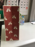 fancyfree兔子主题简约纯色礼品袋 甜蜜兔 手提袋礼物袋新年礼物母亲节礼物 红色 大号1个（24*13*31cm） 实拍图