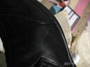 保罗骑士增高鞋男士内增高鞋休闲鞋时尚真皮男鞋增高6厘米男士皮鞋隐形增高 黑色 42 实拍图