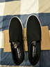 易帝（YIDI）男鞋 男士休闲鞋 纯色低帮舒适百搭透气帆布鞋板鞋 D8051 黑色 43 实拍图