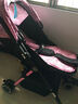 flykids婴儿推车超轻便携口袋伞车可坐躺宝宝车可上飞机避震换向折叠童车 单向款淡雅粉 实拍图