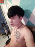 盈月大号狼牙吊坠男士项链挂坠项坠藏獒牙真狗牙齿 情侣个性时尚饰品  白翡翠挂绳 咖啡色（可调节） 实拍图