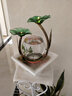 小池（XIAOCHI） 创意流水喷泉摆件办公室陶瓷桌面鱼缸家居客厅装饰水景开业礼品 214531+雾化器：长23宽23高35CM 实拍图