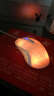 新贵（Newmen）GX1炫光版 有线七彩呼吸鼠标 电竞鼠标 FPS鼠标 可编程鼠标 白色 实拍图