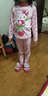 Hello Kitty女童内衣套装棉儿童秋衣套装秋冬秋衣秋裤家居服睡衣裤秋装 【春秋A款】紫色 55210 110 适合105-115cm 实拍图