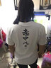 VENSUP短袖t恤男装夏季中国风醒狮刺绣纯棉情侣宽松上衣服男士国潮T恤衫 617凤凰白色 XL(建议145-155斤) 实拍图