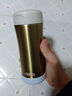 膳魔师（THERMOS） 团购款定制LOGO不锈钢真空保冷保温杯男女士户外运动水杯JCG-400 JCG-400-GL 土豪金 400ml 实拍图