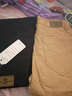【2件装，2条裤子+1个手表】2021春季新款男士商务休闲男士休闲裤 修身男长裤 黑色+卡其色+手表 29(2尺2腰围) 实拍图
