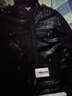 PERCOOL真皮皮衣男士机车服皮夹克头层加厚牛皮摩托骑行服秋冬季大码外套 黑色 (头层牛皮) 4XL 建议180-200斤 实拍图