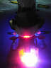 美蒂亚摩托车灯12v摩托车彩灯电动车灯汽车爆闪警示灯装饰灯底盘射灯  红光  一个装 实拍图