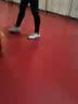 回力运动鞋牛筋底防滑休闲鞋室内训练乒羽鞋厚底减震羽毛球鞋 WT100白红 36 偏大一码 实拍图