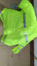 永霸防暴雨雨衣雨裤套装双层时尚全身外卖反光雨衣套装男女款骑行徒步 荧光绿分体款 180 实拍图