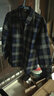 恒源祥长袖纯色衬衫男保暖磨毛格子加绒内里衬衣外套上衣 83158漂白 加绒 43 实拍图