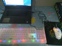 雷迪凯（LDK.al） 悬浮七彩背光键盘笔记本台式通用USB机械手感有线键鼠电竞游戏防水键盘鼠标套装 悬浮彩虹键盘黑+有声机械鼠标宏定义版 实拍图